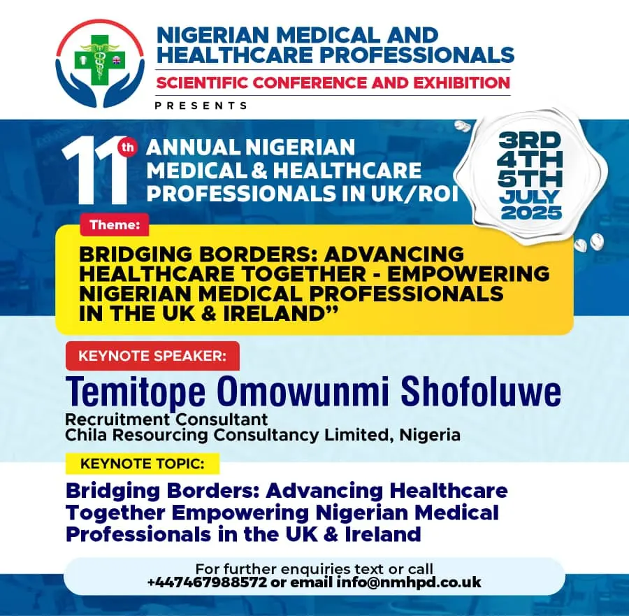 11th Annual Nigerian Medical and Healthcare Professionals Conferenece6
