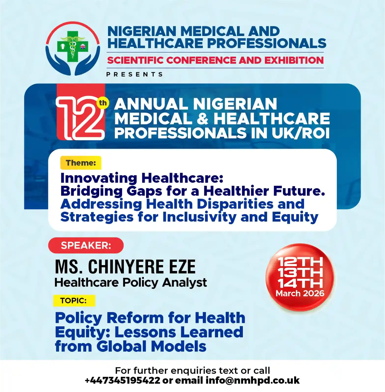 12th Annual Nigerian Medical & Healthcare Professionals Speakers4