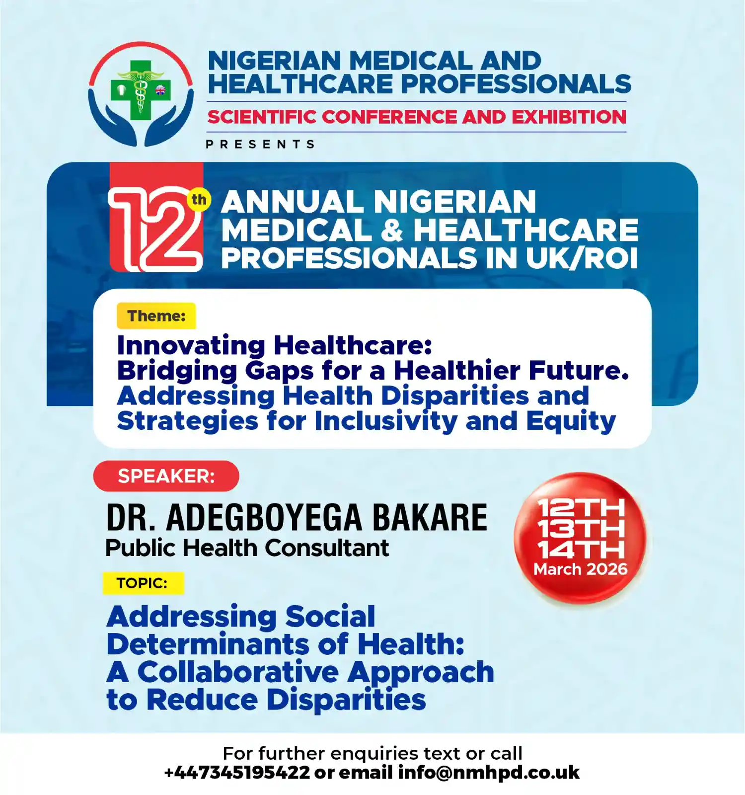 12th Annual Nigerian Medical & Healthcare Professionals Speakers9